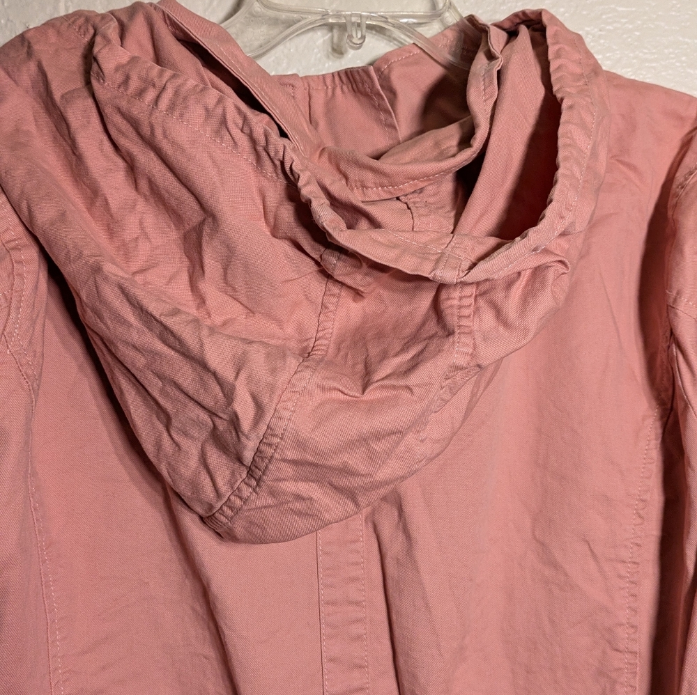 41 Hawthorn Women's Pink Hooded Jacketsizr 2x - Picture 7 of 8
